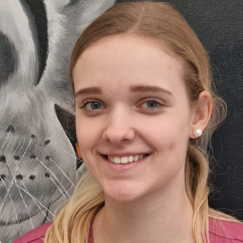 Luisa Marie Nöbauer, Tierarzthelferin im Kleintierzentrum Maxglan